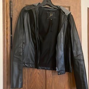 Jack. Faux Leather Jacket